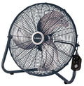 Lasko 20" High Velocity Wall Mount Fan with Pivoting Head - 3 Speeds, Remote Control, Ideal Wall Mount Fan or Floor Fan for Home, Garage, Attic, Gray/Silver H20610 - color: Gray/Silver