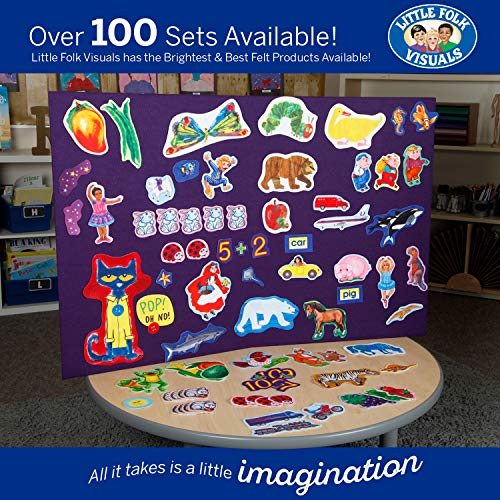 Three Pigs Basic Precut Felt Pieces, 20 Pieces Set