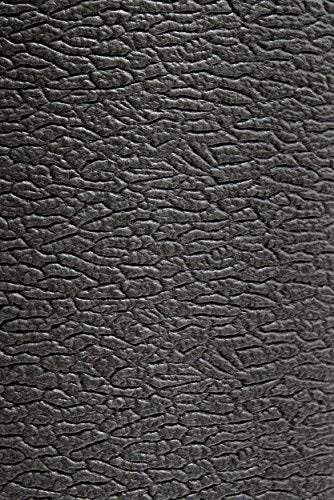 Bertech Anti Fatigue Floor Mat, 3ft. X 5ft. Black, Textured Pattern, Bevelled on All Four Sides - size: 60"L x 36"W x 0.4"Th, style: Textured Pattern