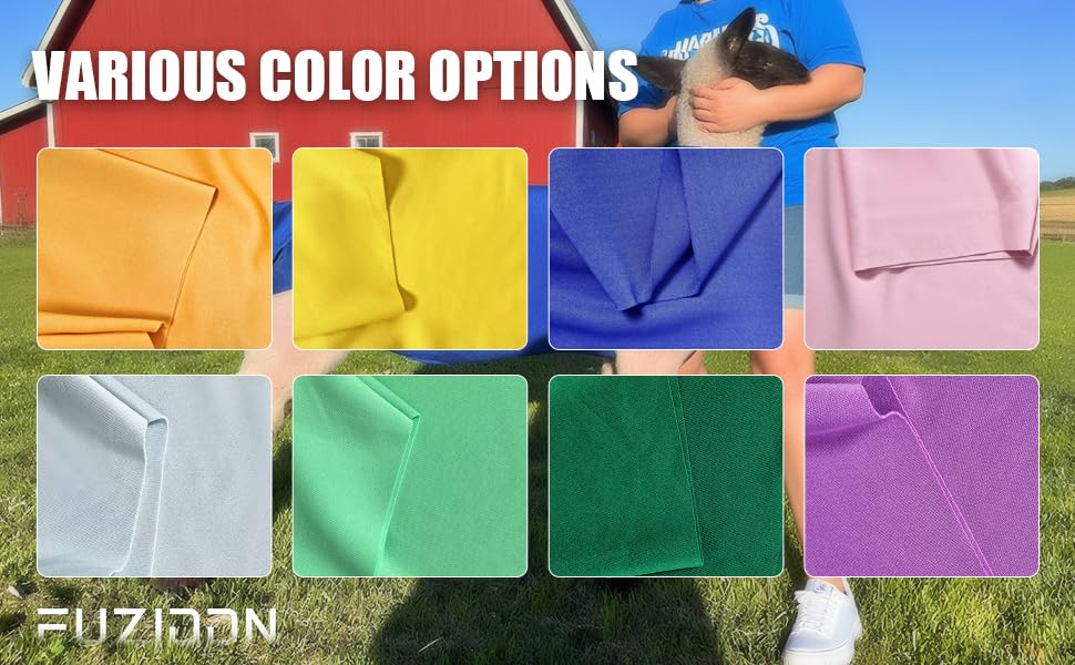 Spandex Goat Tube for Show Goats - Show Livestock Supplies: Goat Covers & Blankets (Dark Green, Medium) - color: dark green, size: Medium