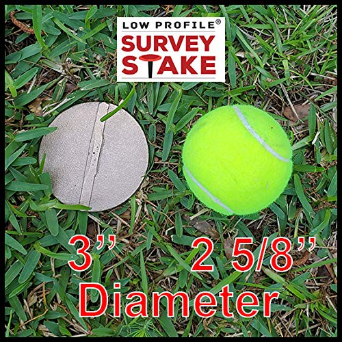 Survey Stakes, Flush Property Markers, Boundary Markers, Solid Brass (1)