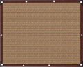 70% Shade Cloth - Sun Shade Cloth Mesh Tarp with Grommets Pergola Shade Cover Canopy, Mesh Tarp Sun Screens for Patio, Outdoor, Garden, Backyard [Brown 3x20FT] - size: 3×20FT
