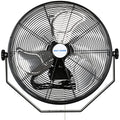 BILT HARD 4300 CFM 18 in. Industrial Wall Mount Fan, 3-Speeds High Velocity Wall Fan with Sealed Motor, Heavy Duty Metal Barn Fans for Garage, Commercial, Greenhouse, Warehouse, Shop Use - size: 18 inch