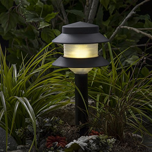 Paradise Plastic Path Stake Light (Black, 4 Pack) - size: 4 Pack