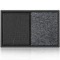 LOSTRONAUT 2-in-1 Shoe Cleaning Mat 25x16 Non-Slip Disinfectant Door Mat | Wet & dry 2-in-1 shoe cleaner mat – 25"x16" non-slip disinfectant welcome rug for indoor & outdoor door use