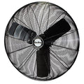 Air King 9030 30-Inch 1/4-Horsepower Industrial Grade Wall Mount Fan with 7,400-CFM, Black Finish - style: 30" Mount Fan