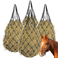 4 PCS Hay Net for Horses 40 Inch Length Slow Feed Hay Net for Slower Feeding 2.36"x2.36" Holes Hay Bag Travel Feeder for Horse Stable Trailer and Stall