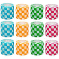 2 Inch x 5 Yards Pet Vet Wrap Self-Adhesive Cohesive Bandages for Dogs and Cats Non-Woven Fabric for Wound Care, Sprains, and Swelling,Pack of 12 Rolls
