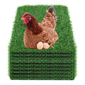 9pcs Nesting Pads for Chicken Coop Upgraded Washable Chicken Laying Pads Reusable Nest Box Pads Durable Chicken Nesting Pads TPU Material（13 * 13in）
