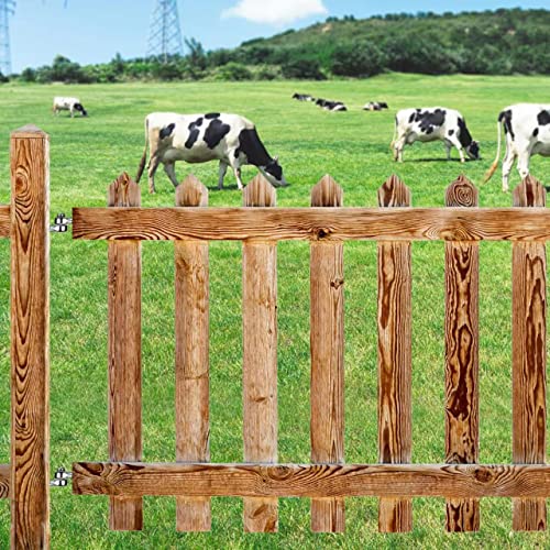 Insaga 304 Stainless Steel Gate Hinges for Wooden Fences, One-Piece Gate Hinge Eye for Wooden Farm Gate Hinge, Heavy Duty Gate Hinges with Hole Dia 5/8'' (2Pcs, M12) - color: M12-Hook Hinge-2pcs
