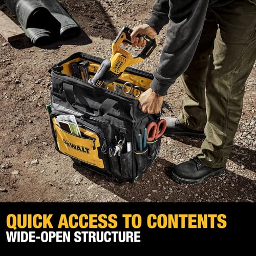 DEWALT 18 Inch Rolling Tool Storage Bag with 27 Pockets (DWST560107) - style: Rolling Tool Bag