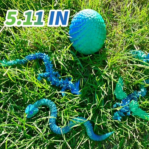 5 Pcs，12" 3D Printed Dragon Eggs,Dinosaur Egg,Crystal Dragon Toys,Snake Eggs, Animals,Fidget Toy,Desk Executive Toy，Easter Eggs Basket Stuffers,Toys for Boys Kids Teen 5-7 4-6 8-12 - color: Pp-01