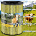 Electric Fence Wire 3366FT, 1026M with 9 Stainless Steel Stands | Electric Fencing Wire Rope Kit for Livestock, Garden, Squirrels, Reliable Conductivity and Rust Resistance