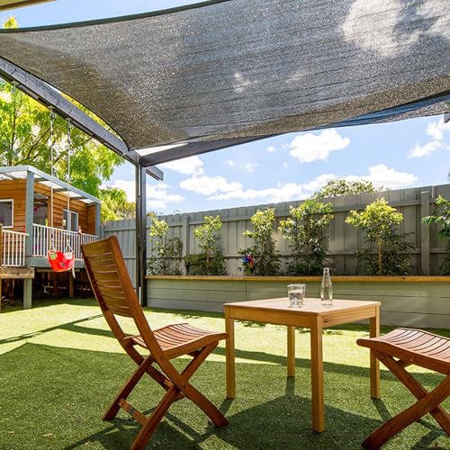 40% Shade Cloth for Garden,14x20 FT Sun Shade Protection | UV Resistant Breathable Black Shade Cover for Greenhouse,Plants,Raised Beds,Vegetables & Flower from Sun,50PCS Zip Ties - size: 14ft x 20ft