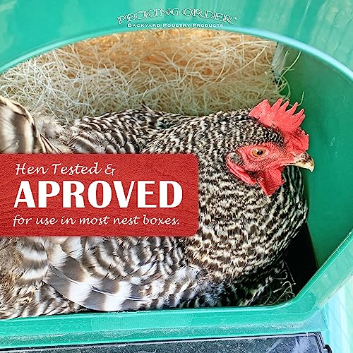 Nest Box Pads for Chicken Nesting Boxes Aspen Excelsior Made in USA (5 Pack) - size: 5 Count (Pack of 1)