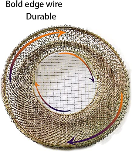 JIYUJIAHUA Egg Basket, Collapsible Mini Storage - Can Easily Load Eggs for Carrying and Collecting Eggs, Easy Washing, and Fast-drying, Country Primitive Farmhouse Style, DANLAN-001 - color: Medium