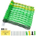 Electric Fence Netting, 42.5" H x 164' L, Portable Livestock Nets Mesh for Hog, Dogs, Deer, Goats, Larger Animals Electric Fencing for Backyards, Homesteaders, Farms, Ranches, Gardens - size: 42.5" H x 164' L Livestock