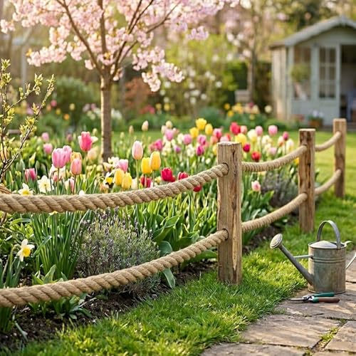 Natural Jute Rope (2 Inch x 100 Feet) Thick Hemp Rope Twisted Manila for Deck Railings, Swing Bed, Tug of War, Docks, Nautical, Decorating - size: 2 Inch x 100 Feet