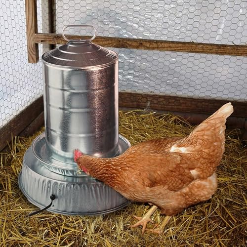 Farm Innovators 125 Watt Heated Base for Double Wall Metal Poultry Founts with 35 Degrees Fahrenheit Temperature and Below, 3 Pack, Metallic
