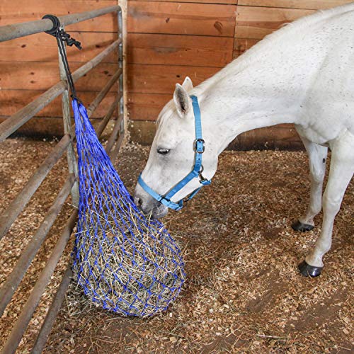 Majestic Ally Hay Net, Set of 2, Length - 54”, Holes 3"x3" for Horses - color: Light Green