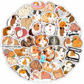 100Pcs Guinea Pig Stickers - Guinea Pig Party Supplies, Gifts for Women & Men - color: Guinea Pig Stickers