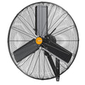 24 inch Outdoor Oscillating Wall Mounted Fan, High Velocity IPX4 Waterproof 7350 CFM Industrial Metal Wall Fan, 2 Speed, Adjustable Tilt, for Greenhouse, Patio, Garage, Workshop - size: 24 inch - Outdoor
