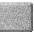 Anti Slip 3/4 inchs Anti Fatigue Kitchen Floor Mat, Ergonomic Comfort Standing Mat, Waterproof Kitchen Runner for Home, Kitchen, Office, Laundry, Garage (Light Gray, 20" x 48" -0.75") - size: 48"L x 20"W x 0.8"Th