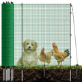 3x50 FT Temporary Fence for Backyard,Garden Fence with 9 Fiberglass Post | Windbreak Rope,Ground Peg,Plastic Garden Fence,Safety Barrier Fence Roll for Backyard Outdoor Animal Protect - size: 3x50FT