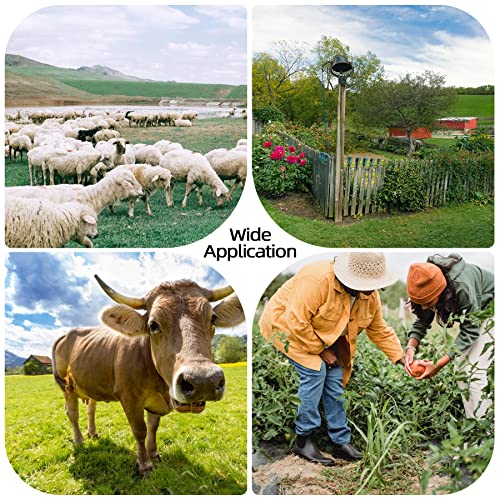 Upgraded Electric Fence Wire for Livestock | 9 Stainless Steel Strands, 1312 Feet 400 Meters, 1/8" Diameter