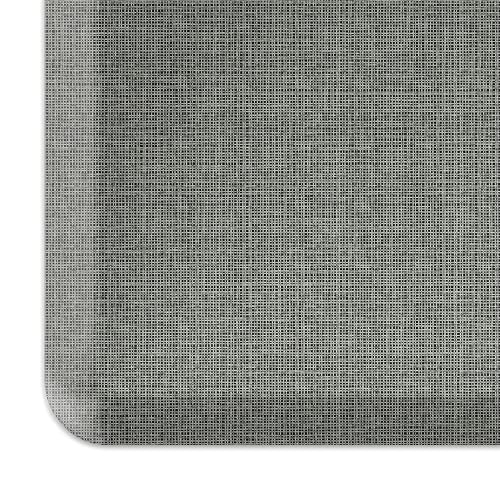 NewLife by GelPro Decorative Foam Floor Mat, 20" x 32", Tweed Grey Goose - color: Tweed Grey Goose, size: 32"L x 20"W x 0.8"Th