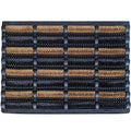 FOOTMATTERS Ninamar Mud Scrubber Tray Mat - 29.5 x 17.5 inch - size: 29.5 x 17.5 in (75 x 45 cm)