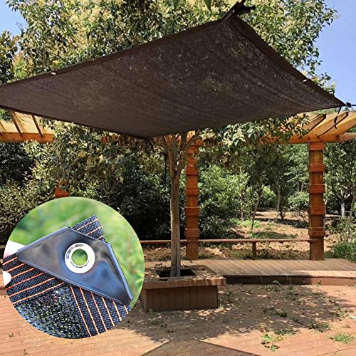 winemana 40% Black Shade Cloth, 10 x 12 FT Durable Mesh Tarp with Grommets, Resistant Garden Sun Shade Netting, Shading Antifreezing for Pergola, Greenhouse, Plants Growing, Chicken Coop - size: 40%-10 FT x 12 FT