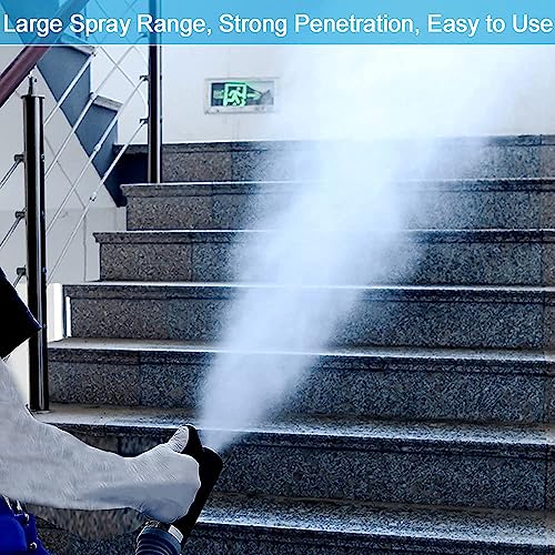 LONYEON 8L Electric ULV Cold Fogger Backpack Sprayer Mist Atomizer | Adjustable Flow Rate Fine Mist to Heavy Spray,Even Coverage on Surfaces,Large Area Spraying, Home Indoor Outdoor