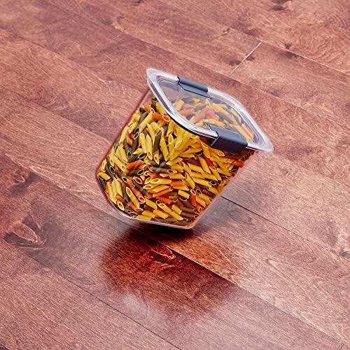 Rubbermaid Brilliance BPA-Free Food Storage Containers with Lids Airtight Kitchen and Pantry Organization Set Includes 3 Containers and Scoops Clear 16 cups - size: 16 Cup (6-Piece)