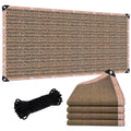 90% Shade Cloth Sun Shade Fabric Privacy Screen Shade Cover for Patio Garden Pergola Shade Cover Canopy with Gromments（Mocha 20 x 30 FT ） - color: Mocha, size: 20 x 30 FT