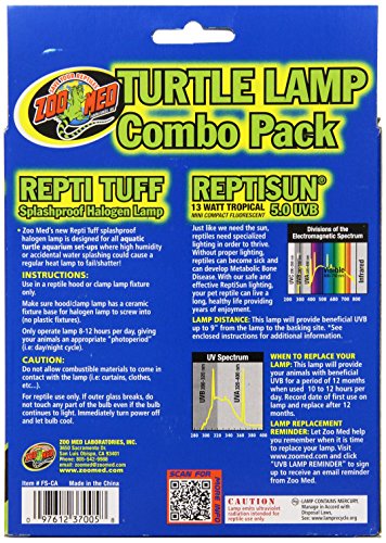 Zoo Med Turtle Lamp Combo Pack - size: 2 Piece Set