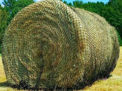 Texas Haynet - Durable Round Bale Feeder for Horses - UV Resistant Nylon Net (2 Pack) - size: 2 Pack