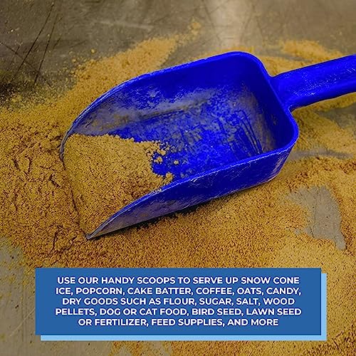 Vikan Remco 630088 Color-Coded Plastic Hand Scoop - BPA-Free Food-Safe Kitchen Utensils, Restaurant and Food Service Supplies, 16 oz, Gray - color: Gray, size: 16 ounces