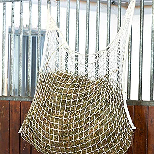 Orgrimmar Horse Feeding Slow Feed Hay Net Bag with Small Opening 63”x40”