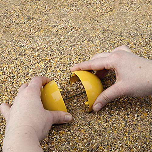 Lixit® Baby Chick Feeder or Waterer - Made in USA (Pack of 2 w/Ball) - size: 32 oz (Pack of 2 w/Ball)