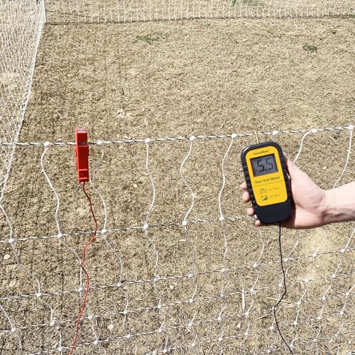 FenceMate Digital Duo Volt Meter to Check Voltage of Fence Charger&Battery | Electric Fence Tester to Check Electric Fence Charger Energizer Voltage up to 15 kV & Battery Voltage up to 40 V