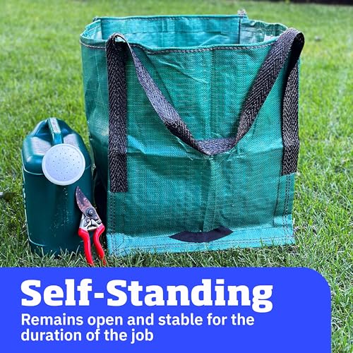 DURASACK Heavy Duty Storage Tote Bag 22-Gallon, Green, Pack of 4 | Moving Bag Utility Tote for Laundry, Moving & Home Storage, Reusable Self-Standing Design, Holds up to 500 Pounds - color: Green, size: Pack of 4