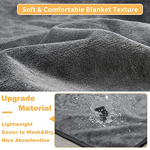 Washable Dog Pee Pads, 2 Pack, 36x48 Reusable Puppy Pads, Waterproof | Leakproof Dog Mats, Non-Slip Puppy Training Pads for Whelping, Playpen, Crate, Senior Dog Incontinence, Housebreaking - size: 36"x48"-2PACK