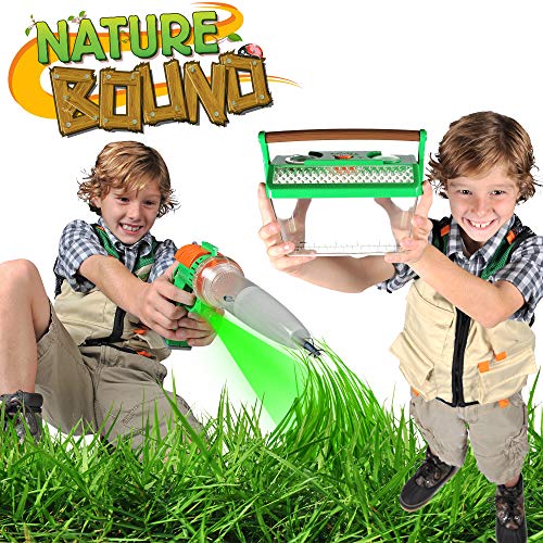 Nature Bound Bug Catcher Vacuum with Light Up Critter Habitat Case, Eco-Friendly Outdoor Toys for Kids, Includes Vacuum and Cage, Bug Vacuum for Kids Toy, Bug Catcher Vacuum - style: Original Style