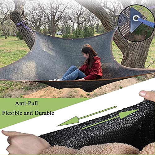 Shade Cloth for Garden - 90% Shade Neting with Grommets Outdoor Sun Shades Cover for Plant Pergola Patio Shade Mesh Tarp Greenhouse Chicken Coop Shade Cloth Black - size: 10x23ft