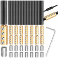 Relaxweex 15 Sets Underground Wire Splice Kit Suit for Wire Under 12 Awg Amp Splicing Quick Wiring Connection Nut Kit Terminal with Shrink Tubes and Screws Circuit Connector(80V) - style: 80v