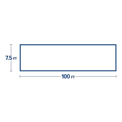 Tenax Deer Fence Barrier Reinforced Edge 7.5'x100' Black Made in USA Deer Control Fence 10 Yr 600 lb Breaking Load Reinforced PP Plastic Exclusive Rounded Tensile