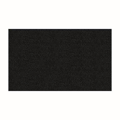 PAR-MSI Heavy Duty Gym Flooring Mat - 3.5' x 6' x 3/4" Thick Rubber Mat - Solid Black - Ideal for Home Gyms, Commercial Fitness Centers, Workouts, and More