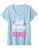 Women's Just Kidding It's a Boy - Girl Gender Reveal Party Supplies V-Neck T-Shirt - color: Baby Blue, size: Small