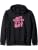 Just Kidding It's a Boy Pink Gender Reveal Party Supplies Zip Hoodie - color: Black, size: Small